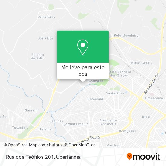 Rua dos Teófilos 201 mapa