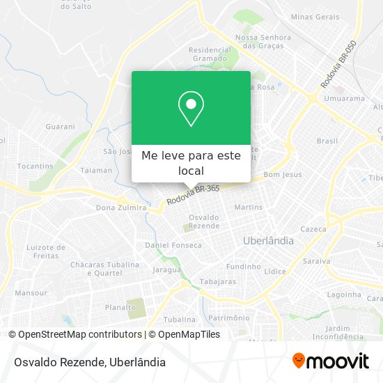 Osvaldo Rezende mapa