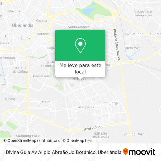 Divina Gula Av Alipio Abraão Jd Botânico mapa