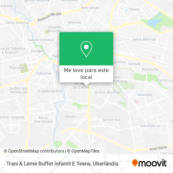 Trani & Leme Buffet Infantil E Teens mapa