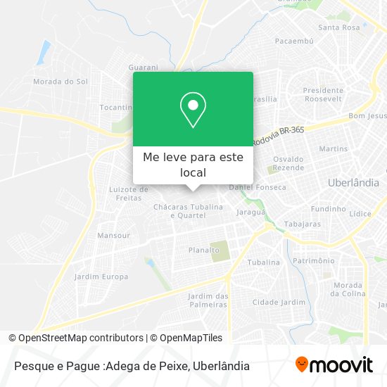 Pesque e Pague :Adega de Peixe mapa