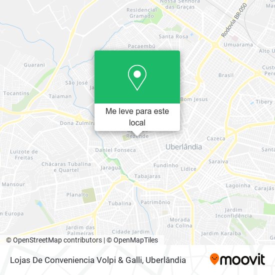 Lojas De Conveniencia Volpi & Galli mapa