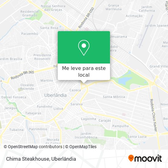 Chima Steakhouse mapa