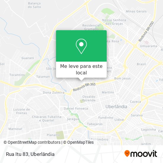 Rua Itu 83 mapa