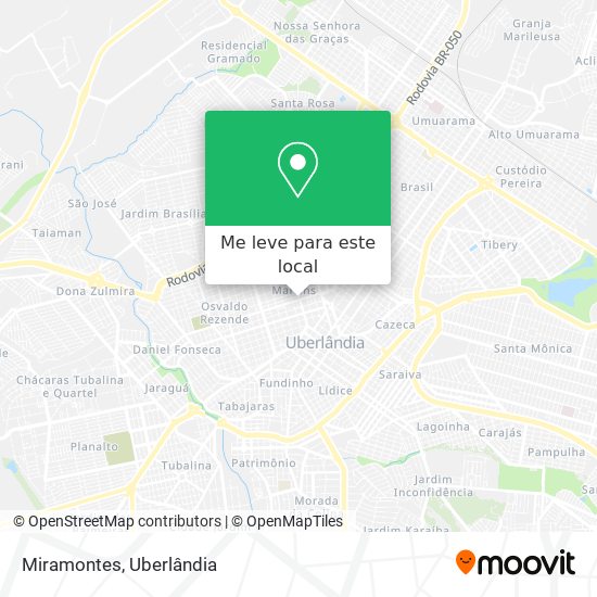 Miramontes mapa