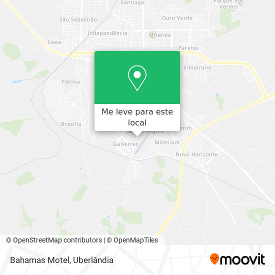 Bahamas Motel mapa