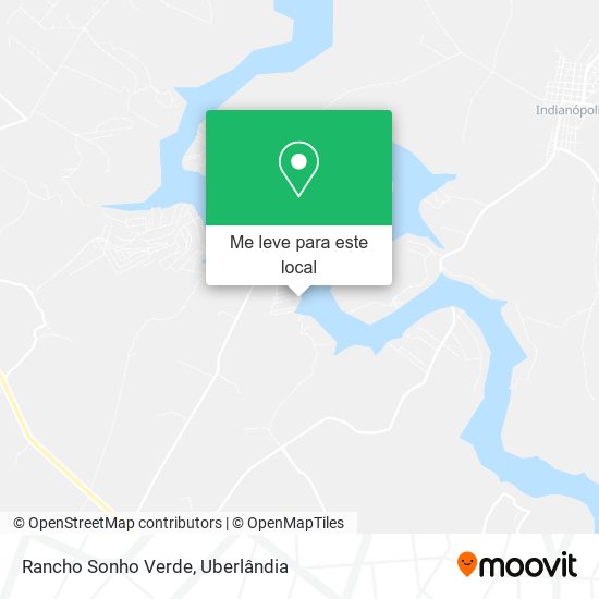 Rancho Sonho Verde mapa