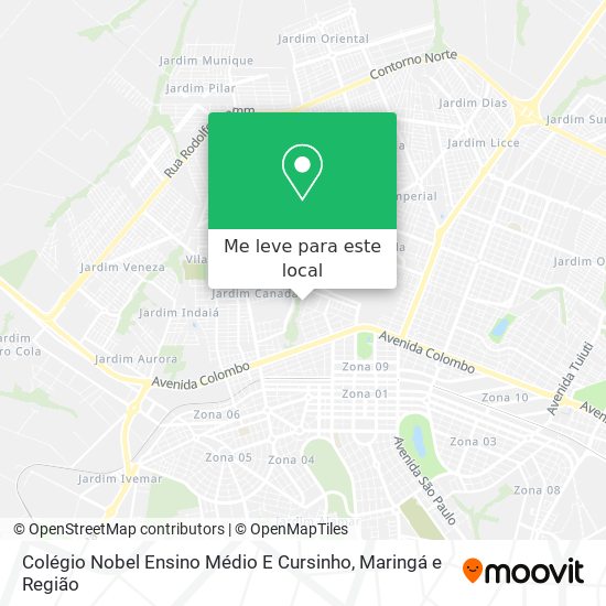 Colégio Nobel Ensino Médio E Cursinho mapa