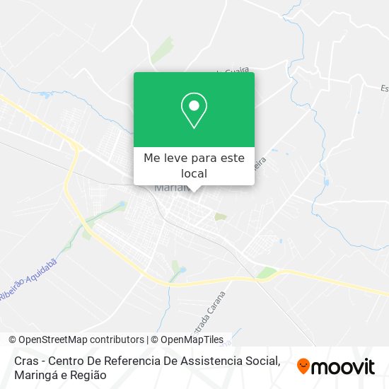 Cras - Centro De Referencia De Assistencia Social mapa
