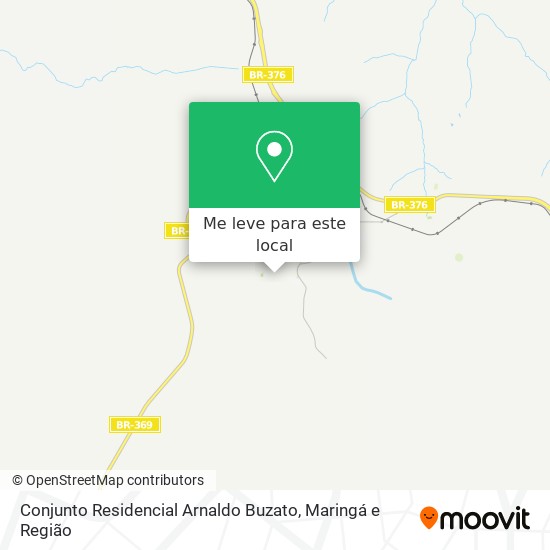 Conjunto Residencial Arnaldo Buzato mapa