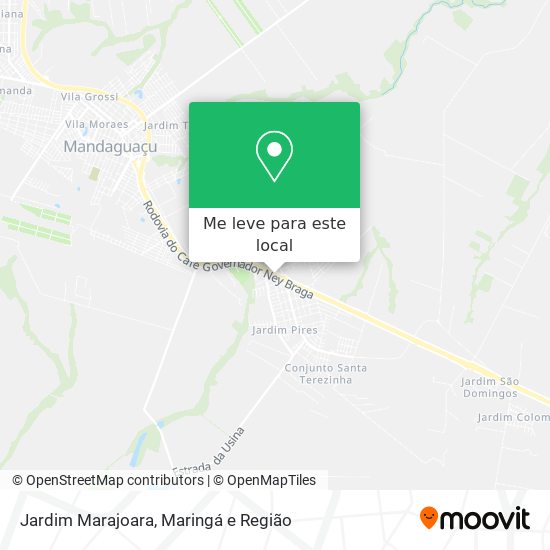 Jardim Marajoara mapa