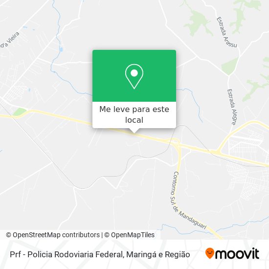 Prf - Policia Rodoviaria Federal mapa