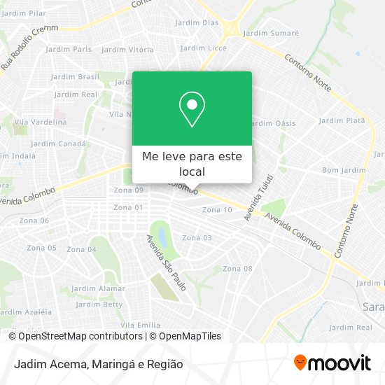 Jadim Acema mapa