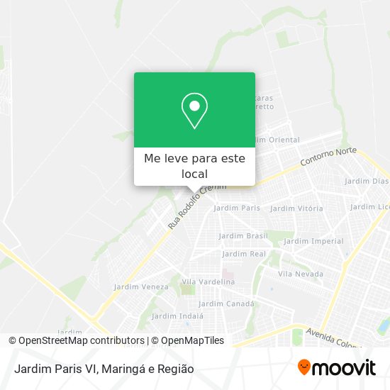 Jardim Paris VI mapa