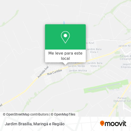 Jardim Brasília mapa