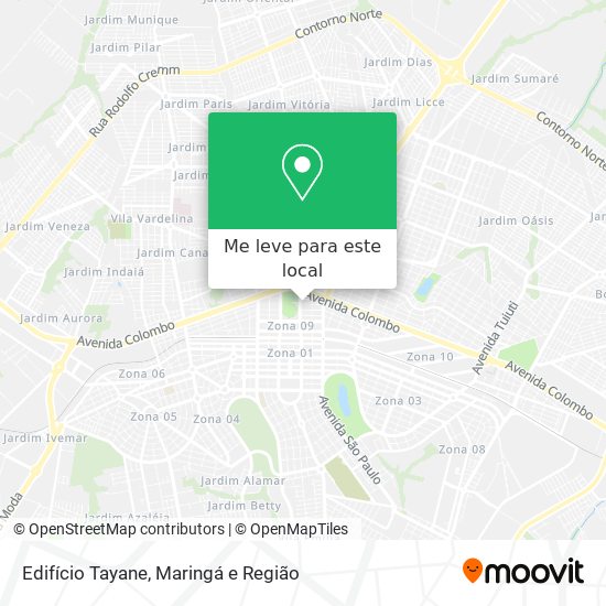 Edifício Tayane mapa