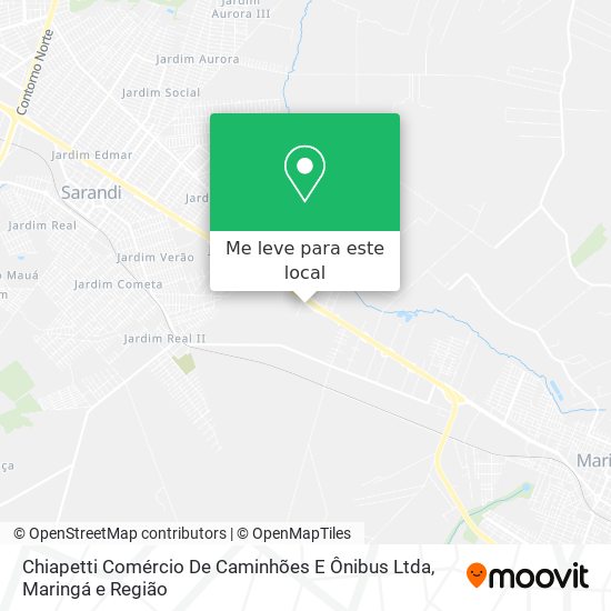 Chiapetti Comércio De Caminhões E Ônibus Ltda mapa