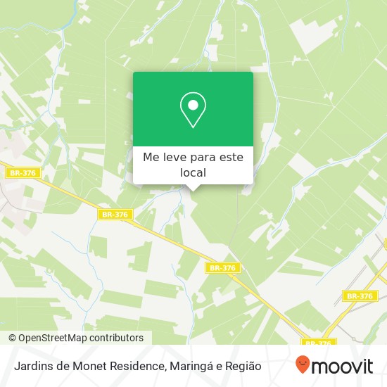 Jardins de Monet Residence mapa