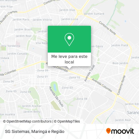 SG Sistemas mapa