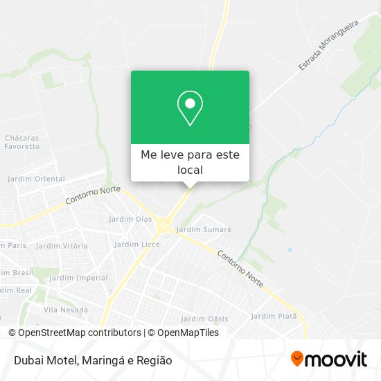 Dubai Motel mapa