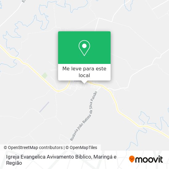 Igreja Evangelica Avivamento Biblico mapa