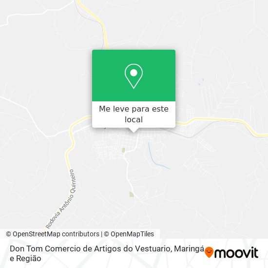 Don Tom Comercio de Artigos do Vestuario mapa