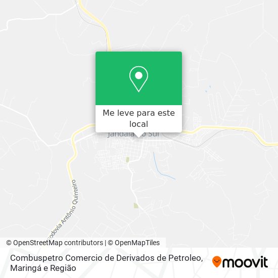 Combuspetro Comercio de Derivados de Petroleo mapa