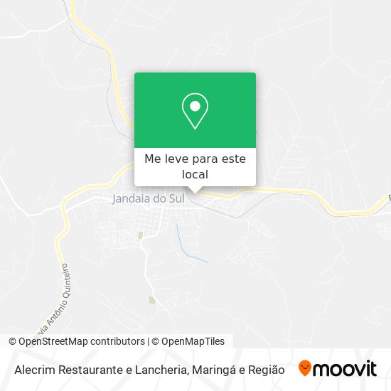 Alecrim Restaurante e Lancheria mapa