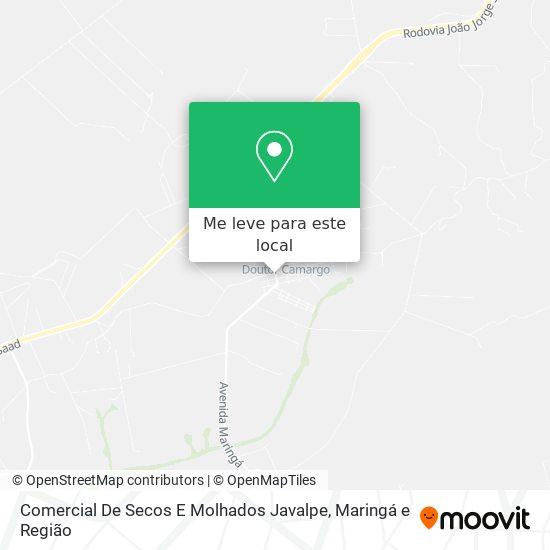 Comercial De Secos E Molhados Javalpe mapa