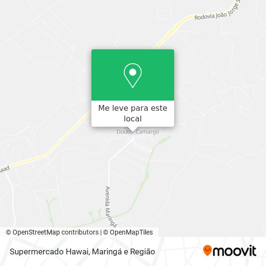 Supermercado Hawai mapa