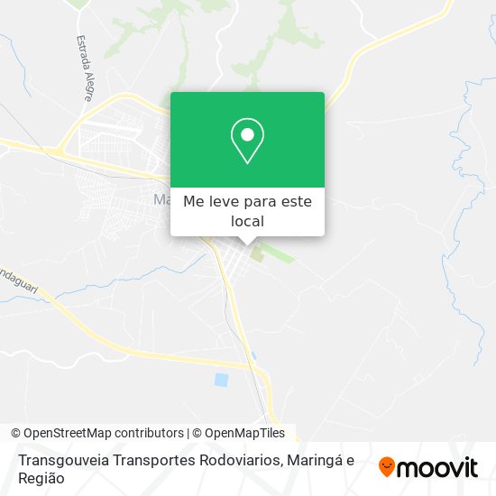 Transgouveia Transportes Rodoviarios mapa
