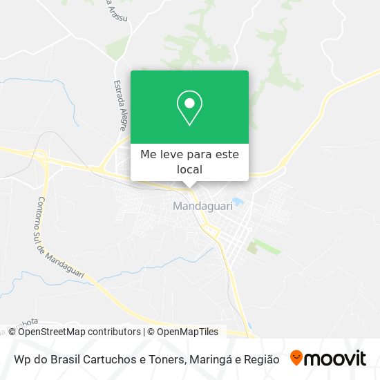 Wp do Brasil Cartuchos e Toners mapa