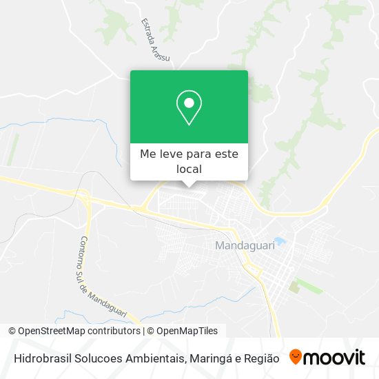 Hidrobrasil Solucoes Ambientais mapa