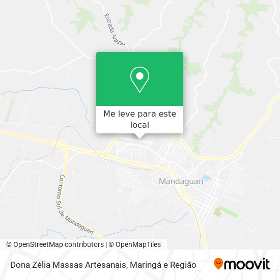 Dona Zélia Massas Artesanais mapa