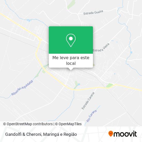 Gandolfi & Cheroni mapa