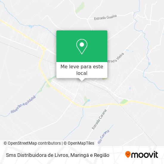 Sms Distribuidora de Livros mapa