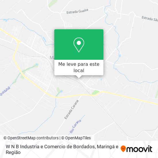 W N B Industria e Comercio de Bordados mapa
