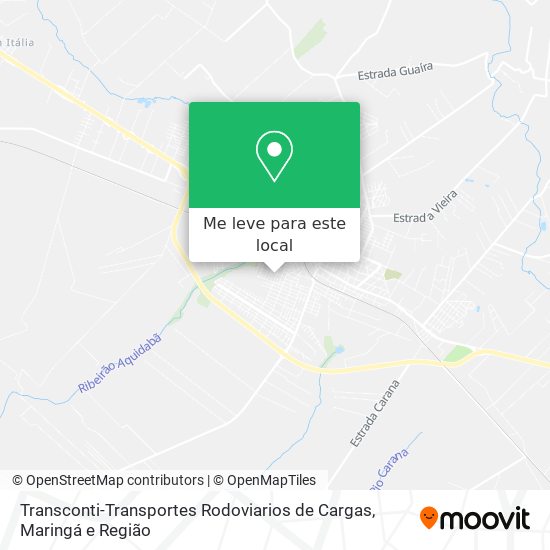 Transconti-Transportes Rodoviarios de Cargas mapa
