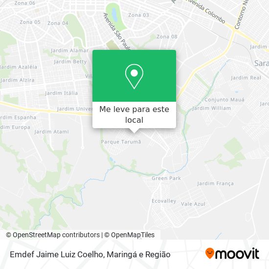 Emdef Jaime Luiz Coelho mapa