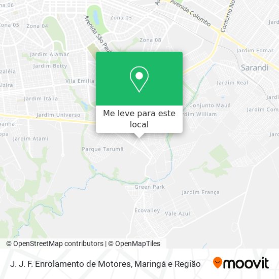 J. J. F. Enrolamento de Motores mapa