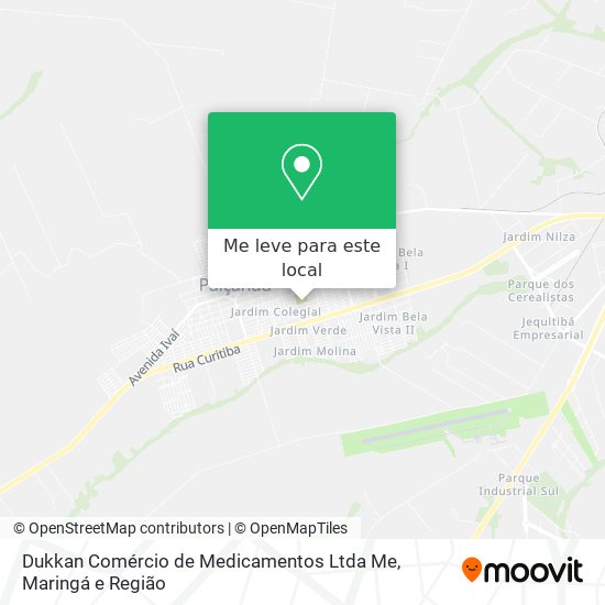 Dukkan Comércio de Medicamentos Ltda Me mapa