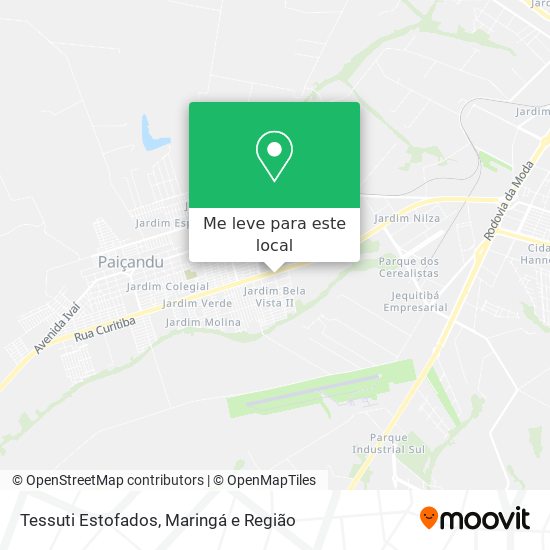 Tessuti Estofados mapa