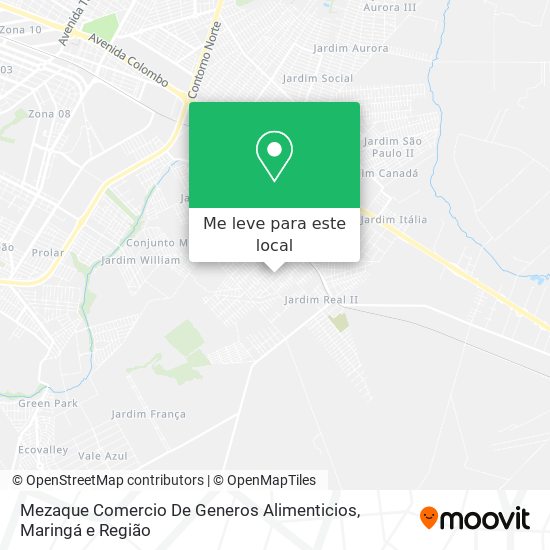 Mezaque Comercio De Generos Alimenticios mapa