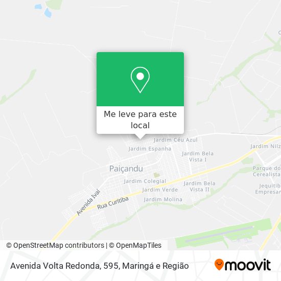 Avenida Volta Redonda, 595 mapa