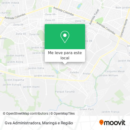 Gva Administradora mapa