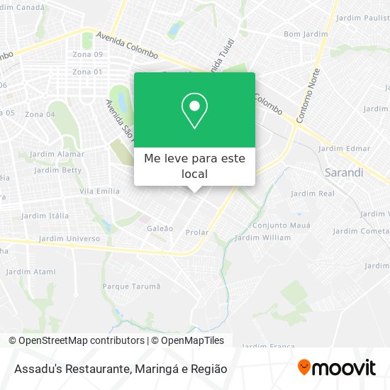 Assadu's Restaurante mapa