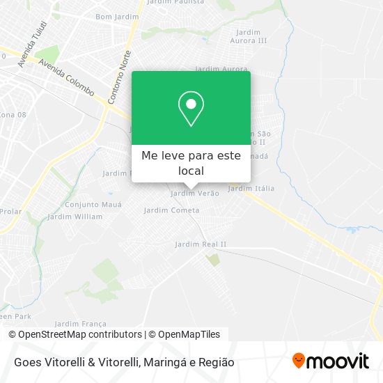 Goes Vitorelli & Vitorelli mapa
