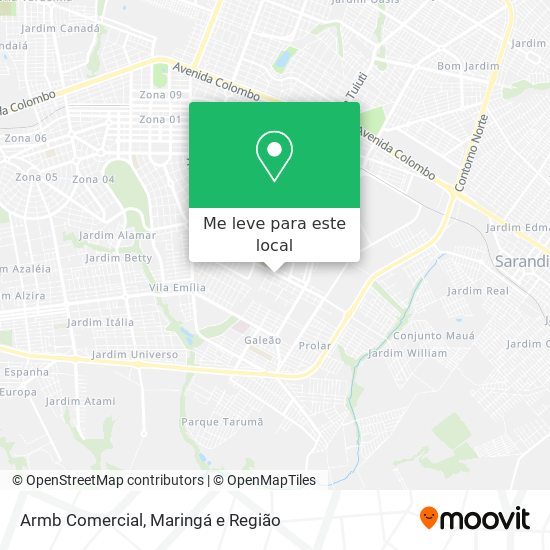 Armb Comercial mapa