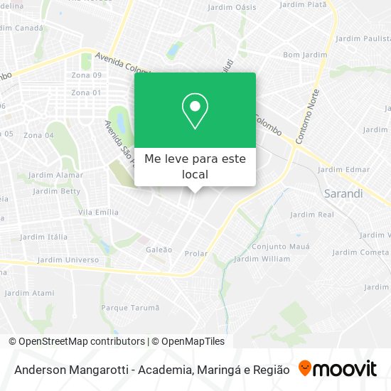 Anderson Mangarotti - Academia mapa