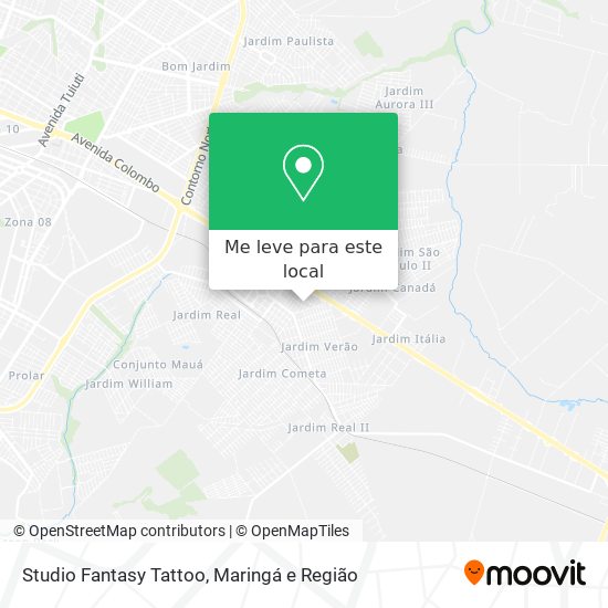 Studio Fantasy Tattoo mapa